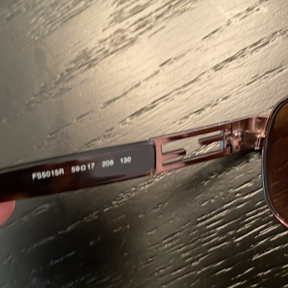 FENDI sunglasses glasses frames vintage rhinestones pls read - Picture 6 of 7